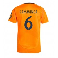 Camiseta Real Madrid Eduardo Camavinga #6 Visitante Equipación 2024-25 manga corta